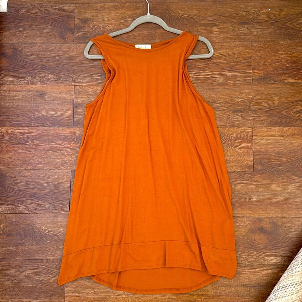 Burnt Orange Dress